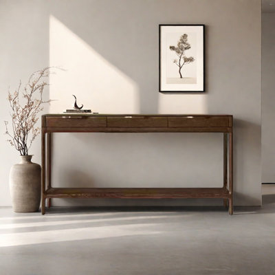 Console avec tiroirs