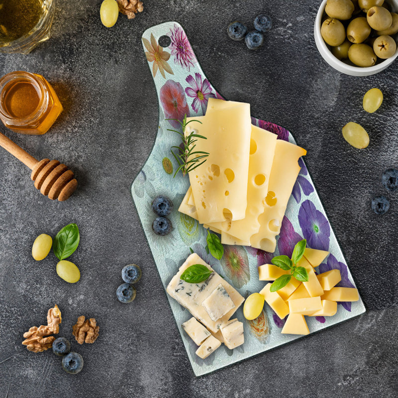 Planche à découper en verre trempé Ambesonne