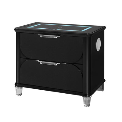 LOUDEN NIGHTSTAND SPEAKER AND WIRELESS CHARGING PLATFORM