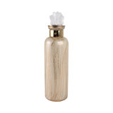 Sagebrook Home 15" Frances Small Quartz Crystal Cluster Glass Bottle