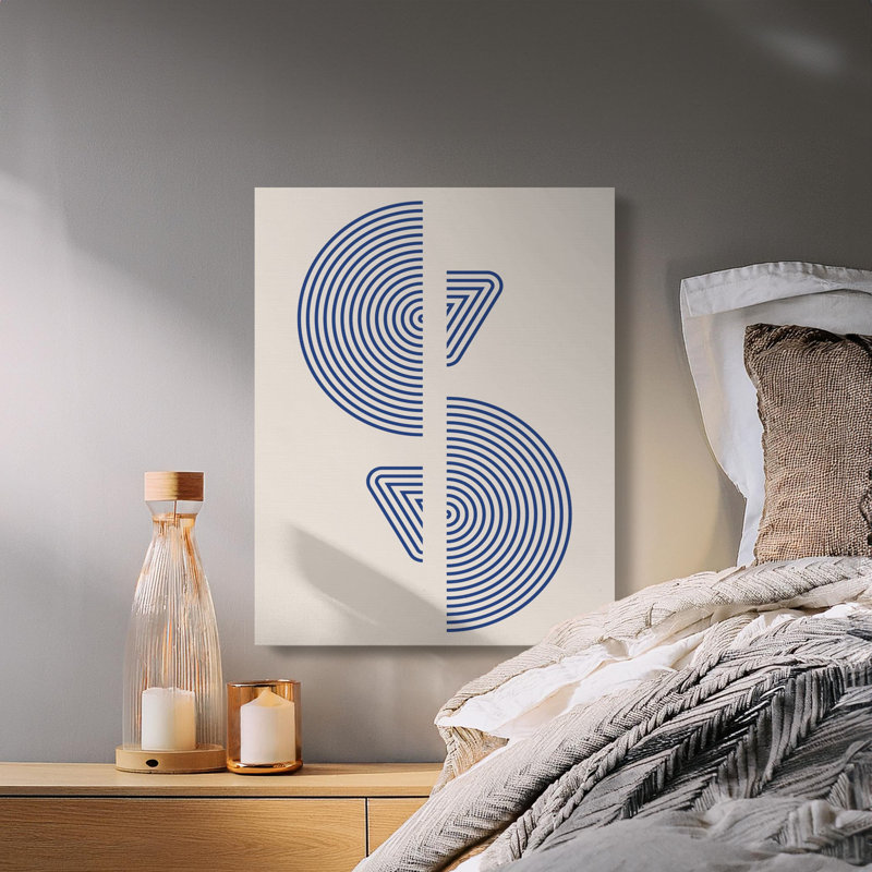 Wrapped Canvas Print Set, Blue, 40.64 cm H x 30.48 cm W
