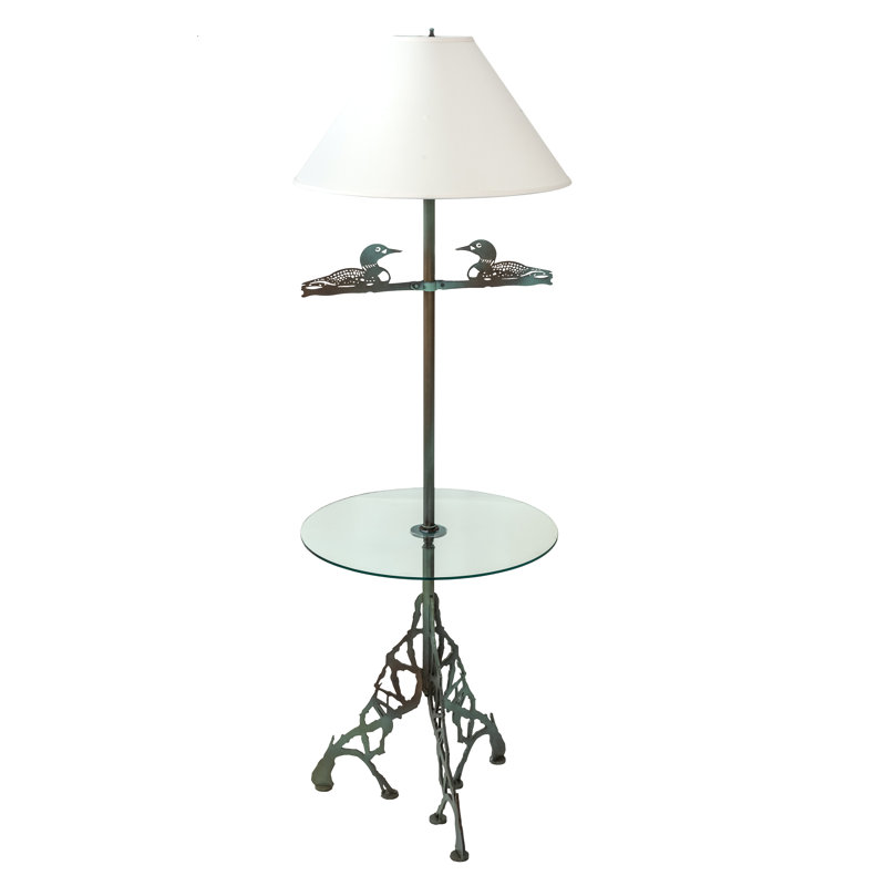 Loon Tray Table Floor Lamp