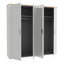 Abidan Manufactured Wood Wardrobe-728270184