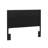 Godina Queen Full Black Headboard-1981658283