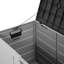 Plastic Garden Storage Box with Wheels-1250300773