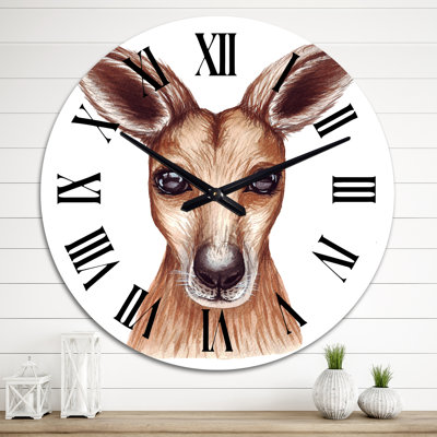 Horloge murale surdimensionnée