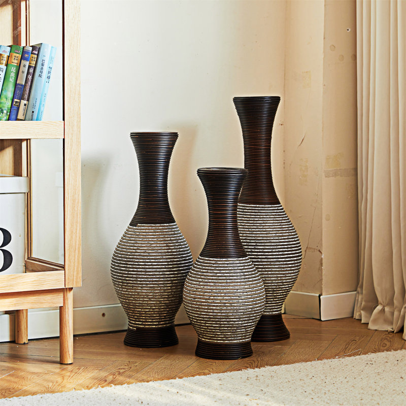 Ensemble de 3 vases de bureau