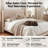 Janine Corduroy Upholstered Wingback Bed with Slat Kit and Solid and Manufactured Wood Frame-755779366-749801292