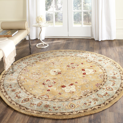 Tapis oriental performance crocheté à la main Lupien