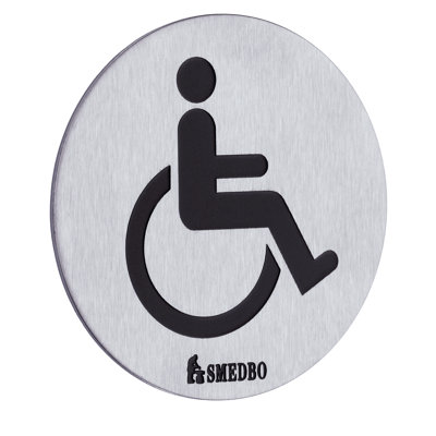 Enseigne adhésive ADA accessible