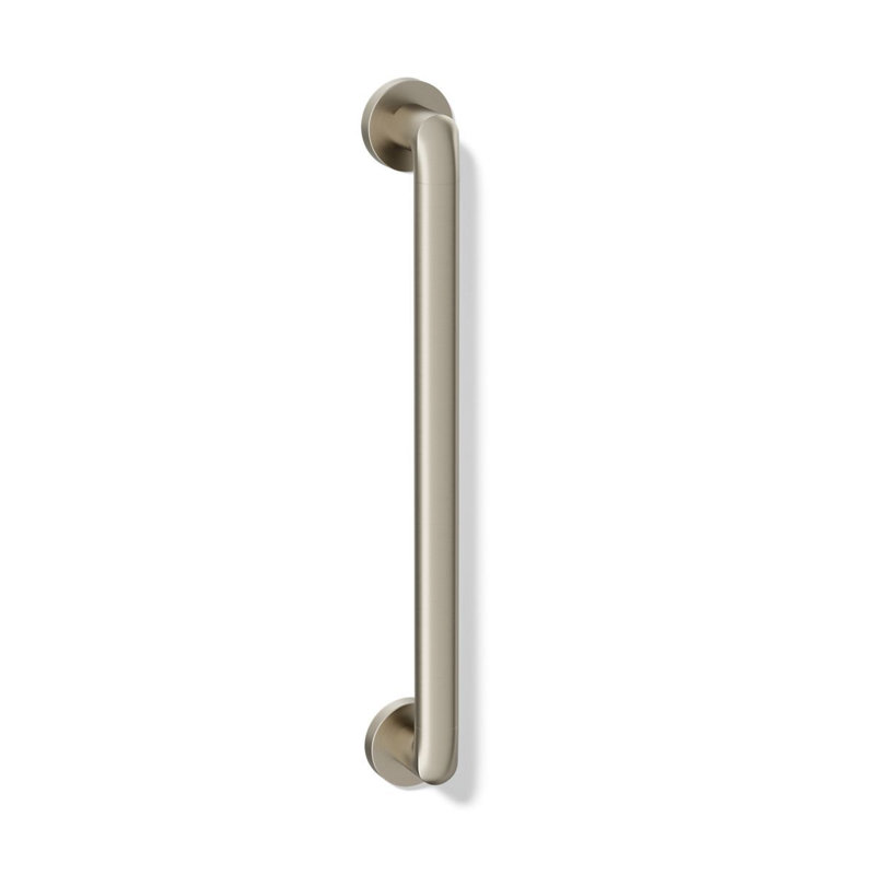 Kumin Grab Bar, Brushed Nickel, 18" W