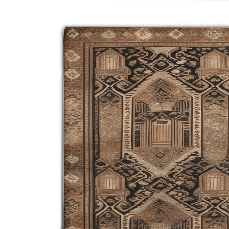 Tapis intérieur et extérieur ArtDeco, Rectangulaire 2 pi x 3 pi