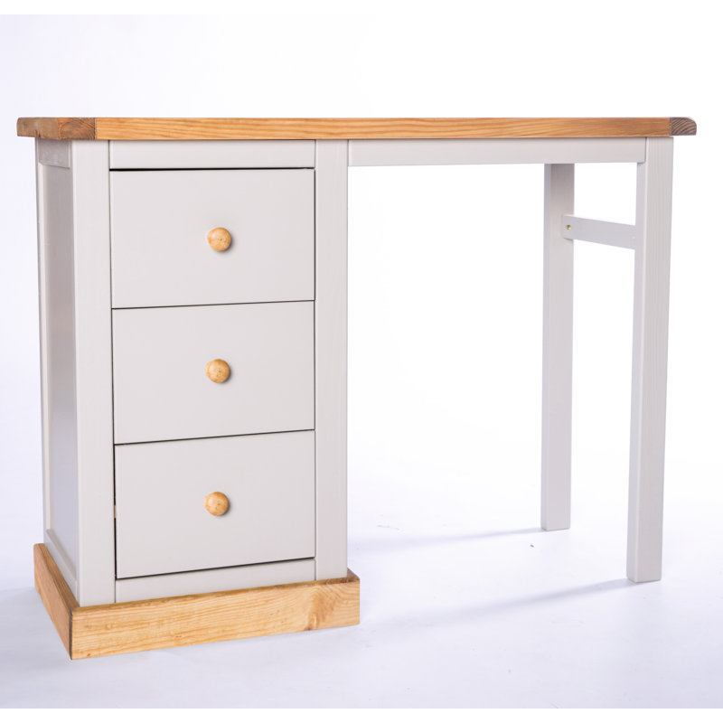 Englehart Writing Desk, Grey/Wood, Wood