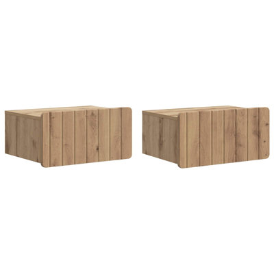 49cm W Manufactured Wood Bedside Table