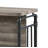 Antique Oak & Sandy Gray Finish Counter Height Table