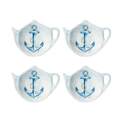 Set of 8 Teabag Holder Sail Away