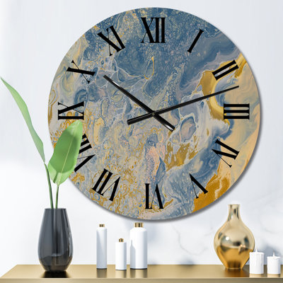 Horloge murale surdimensionnée