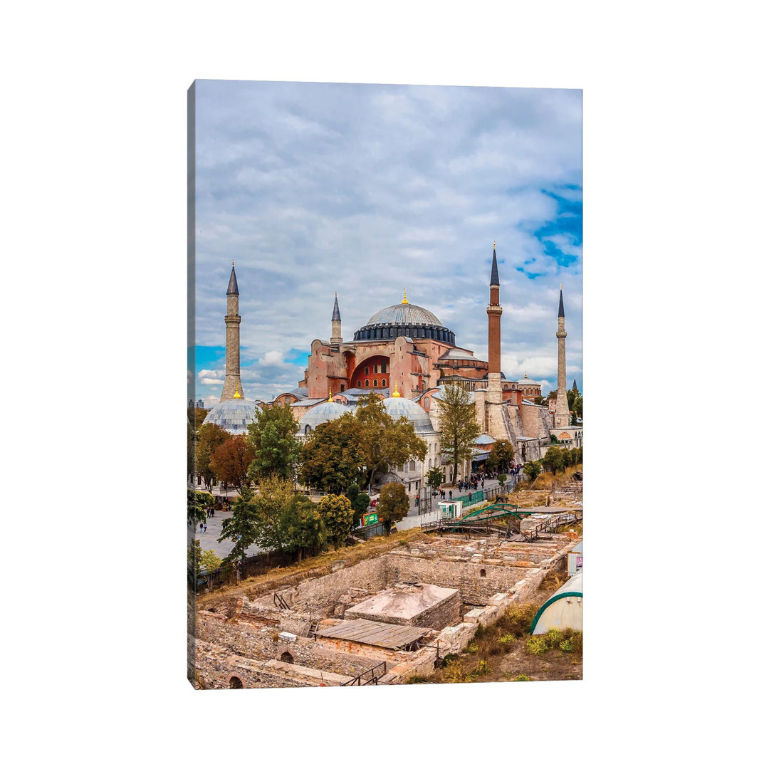 Hagia Sophia, Istanbul by Nejdet Duzen - Wrapped Canvas Art Prints