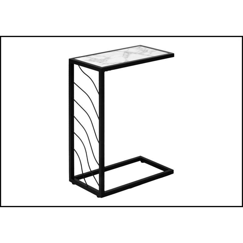 Rectangular Accent Table, White