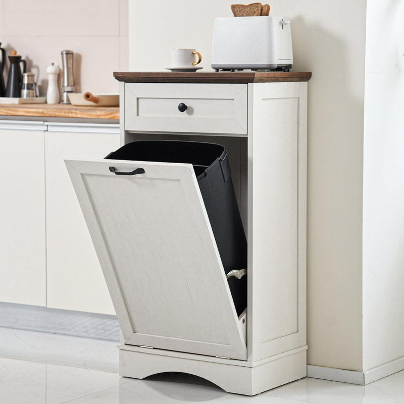 Tilting Garbage Bin