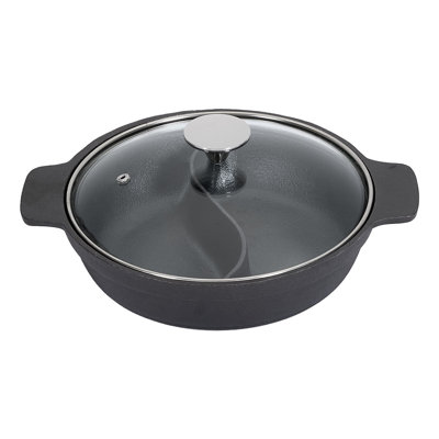 Living And Home Cast Iron Soup Pot