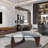 Home Modern Triangle Coffee Table