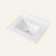 31 Inch Marble Vanity Top, White Vanity Top With Pre-Drilled Faucet Holes, Bathroom Vanity Top With Undermount Rectangular Middle Sink And 4" Height Backsplash,  Bianco Carrara Venato