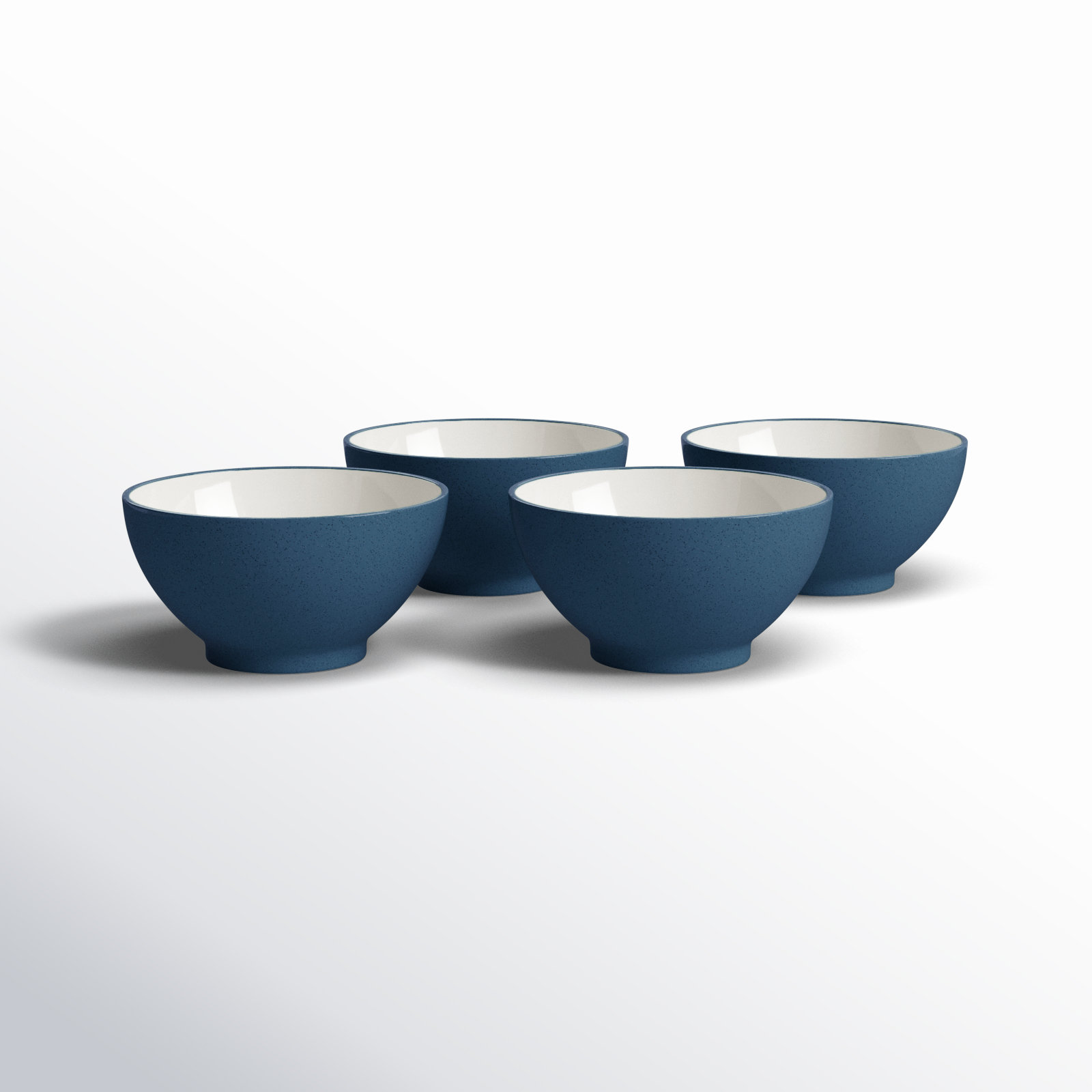 Colorwave Stoneware Rice Bowl, Blue