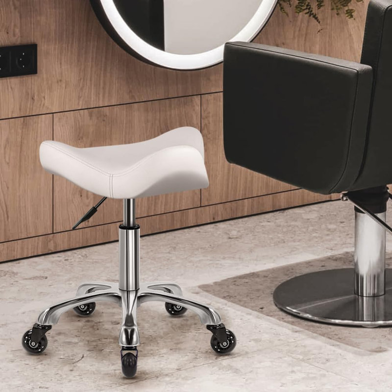 Tabouret de bureau roulant robuste avec roulettes