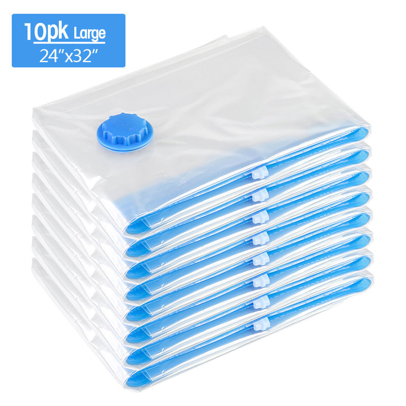 Rebrilliant Mershon Plastic (PET+PE) Vacuum Storage Bags
