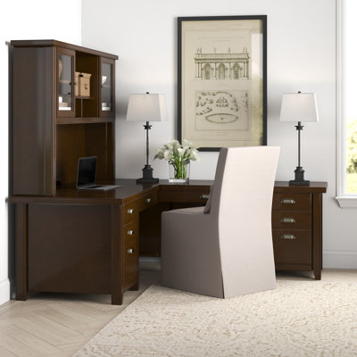 Michal L-Shaped Executive Desk