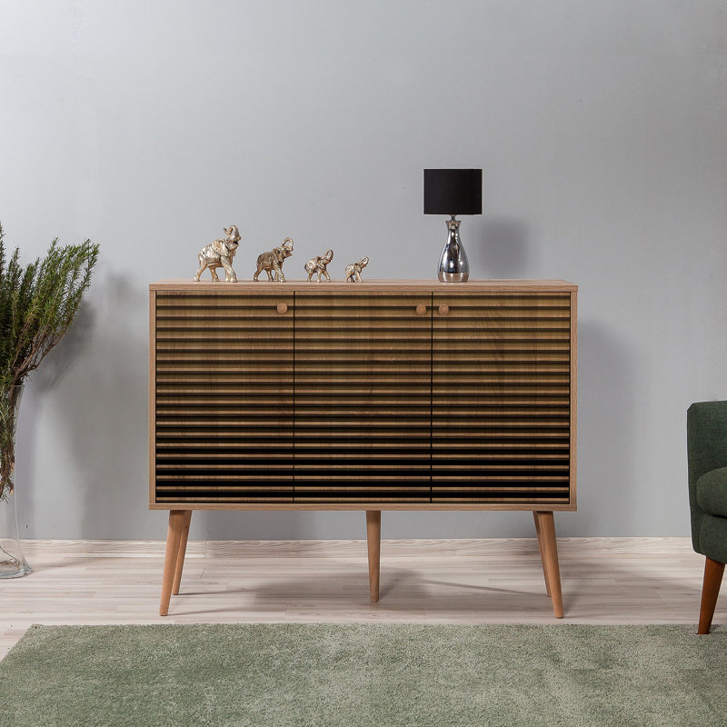 Pittard 120cm Sideboard, Sonoma Oak