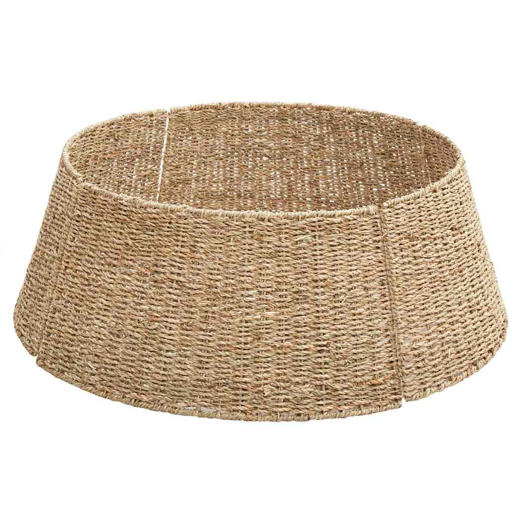 B&Q - Christmas Tree Collar Round Natural 60 X 60 X 22 Cm Seagrass - Image 3
