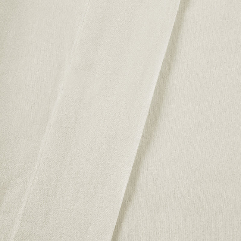 Ivory Queen Cotton Flannel 4-Piece Sheet Set