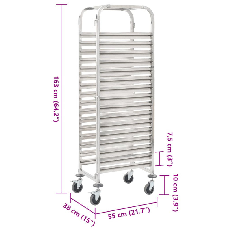 Metal Bar Cart