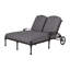 Florence Double Chaise Lounge Frame with Cushions-69932196-69932197