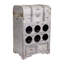 Longoria 6 Bottle Floor Wine Bottle & Glass Rack-496679722
