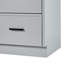 Meuble-lavabo rectangulaire simple 67 po avec comptoir en marbre de Carrare italien Ariel Kelly-105988688