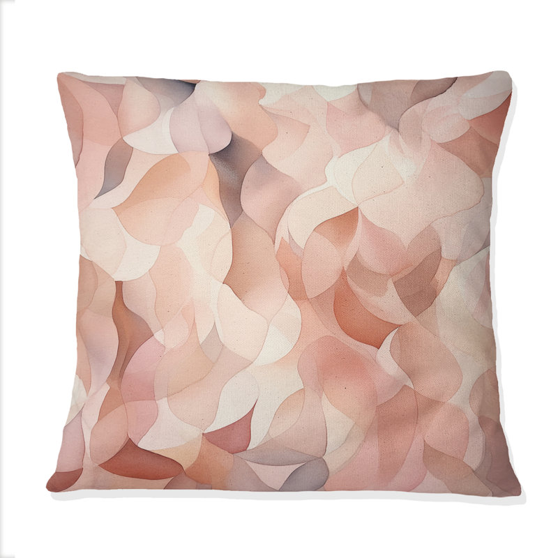 Coussin Nutshell Abstractions Abstract Watercolor IV - Abstract Shapes