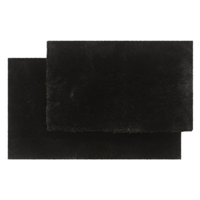 Luxury Microfiber Bath Rug Set - 20”X32”/23”X39”