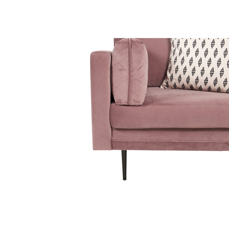 Bertwalda Upholstered Armchair, Pink