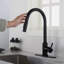 Robinet de cuisine tactile avec douchette extractible-126278865
