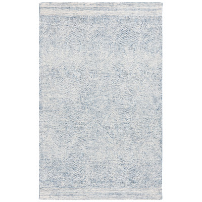 Radegund Abstract Hand Tufted Wool Geometric Rug