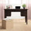 Bureau en bois massif Kalyn avec prises intégrées