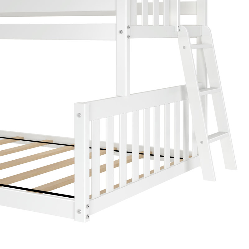 Jameeka Kids Twin Over Full Bunk Bed, White