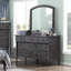 Commode à sept tiroirs avec miroir