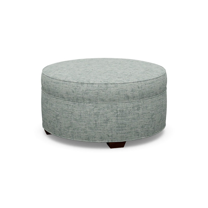 Round Ottoman, 9637-49, Walnut