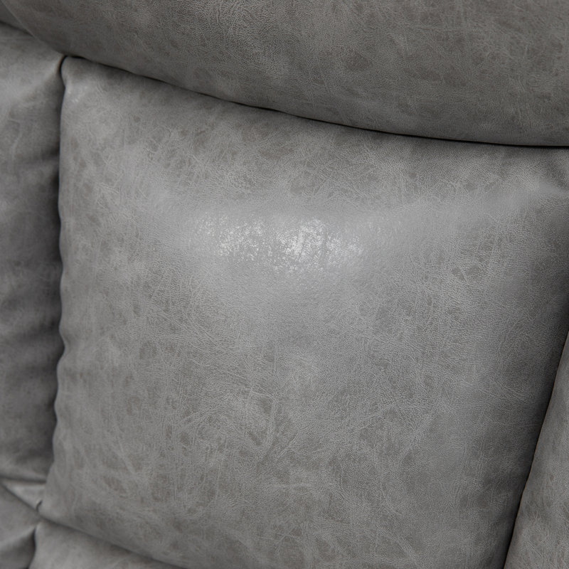 Recliner Chair, Light Grey