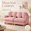 Canapé en chenille Veloria Comfy-94530412