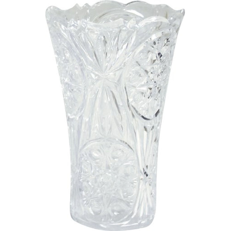 Vase de table Calypso, H 11 po x l 6,5 po x P 6,5 po